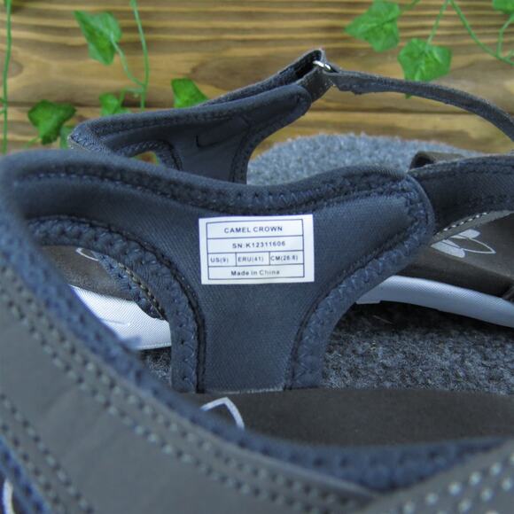 Camel Crown Women's Strappy Gray Synthetic Sz 9 Medium Gently Used 2025‎ - Picture 4 of 7